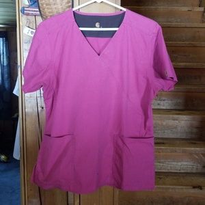 Carhartt scrub top lg